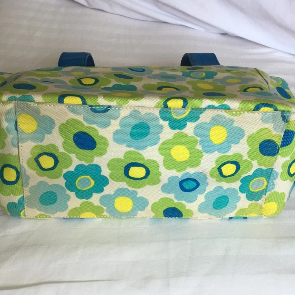 Jim Thompson Multicolor Floral Canvas Handbag - Picture 4 of 15